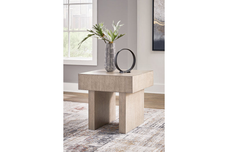 Jorlaina Light Grayish Brown Coffee Table and 2 End Tables -  Ashley - Lara Furniture