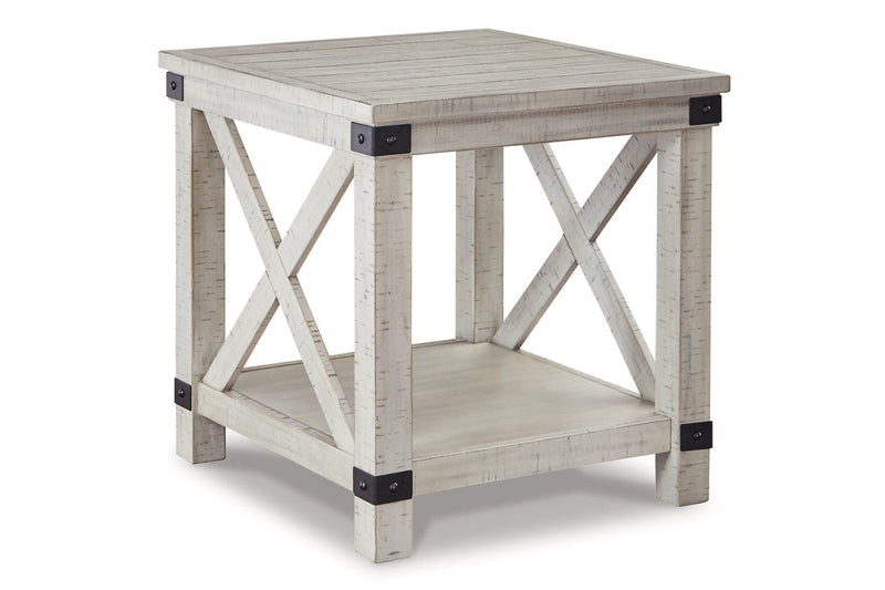 Carynhurst Whitewash Coffee Table and 2 End Tables -  Ashley - Lara Furniture