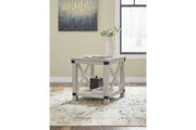 Carynhurst Whitewash Coffee Table and 2 End Tables -  Ashley - Lara Furniture