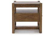 Cabalynn Light Brown Coffee Table and 2 End Tables -  Ashley - Lara Furniture