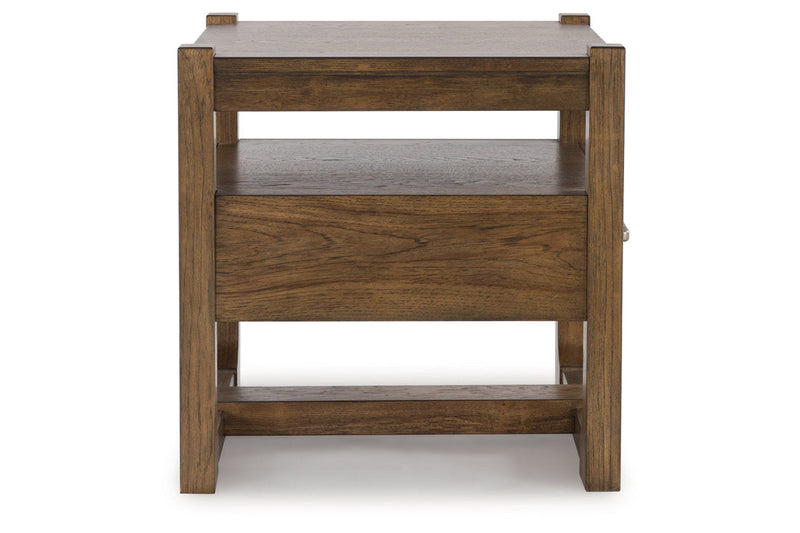 Cabalynn Light Brown Coffee Table and 2 End Tables -  Ashley - Lara Furniture