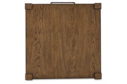 Cabalynn Light Brown Coffee Table and 2 End Tables -  Ashley - Lara Furniture