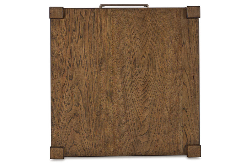 Cabalynn Light Brown Coffee Table and 2 End Tables -  Ashley - Lara Furniture