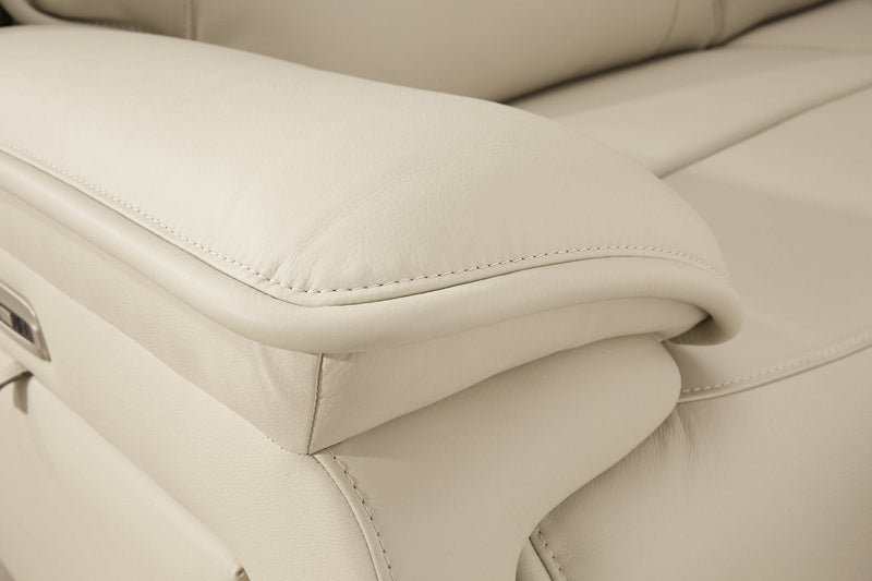 [EXCLUSIVE] Double Deal Almond 2 - Piece Power Reclining Loveseat Sectional - Lara FurniturePower Reclining Loveseat