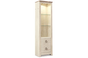 Willowton Whitewash 3-Piece Entertainment Center -  Ashley - Lara Furniture