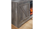Wynnlow Gray 4-Piece Entertainment Center -  Ashley - Lara Furniture