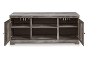 Wynnlow Gray 4-Piece Entertainment Center -  Ashley - Lara Furniture