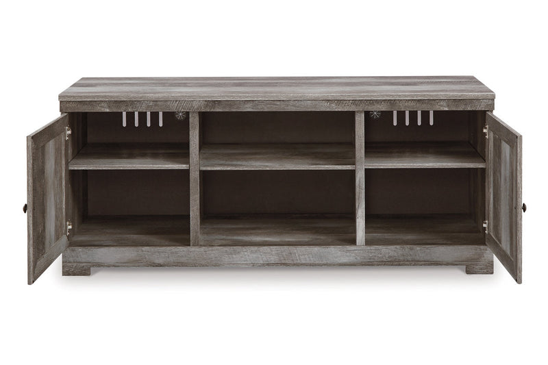 Wynnlow Gray 4-Piece Entertainment Center -  Ashley - Lara Furniture