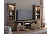 Trinell Brown 3-Piece Entertainment Center -  Ashley - Lara Furniture
