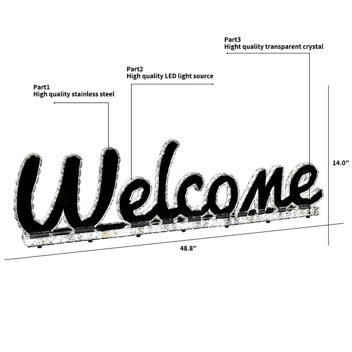 Welcome Silver Led
