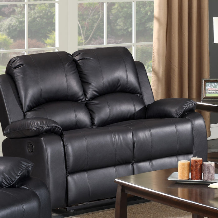 Wesley Black Loveseat