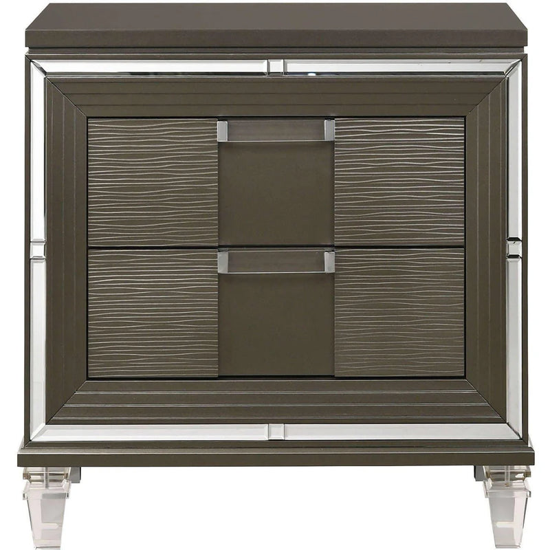 Zara Charcoal Nightstand