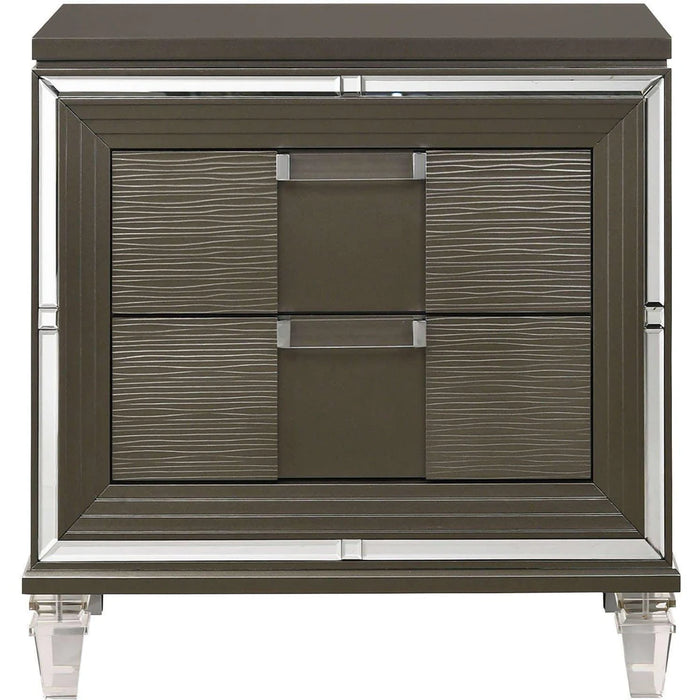 Zara Charcoal Nightstand