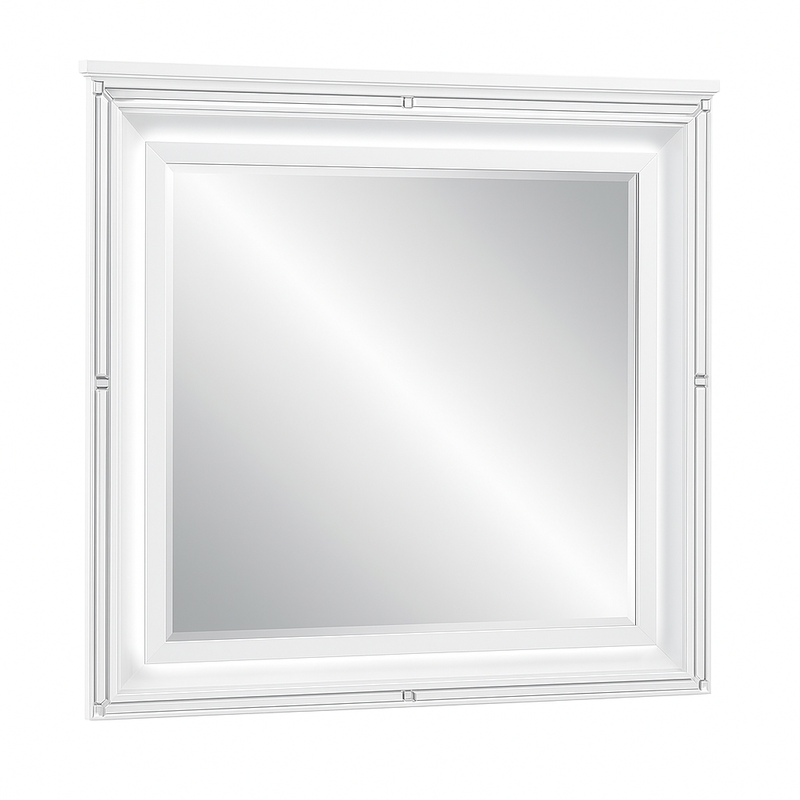 Zara White Mirror