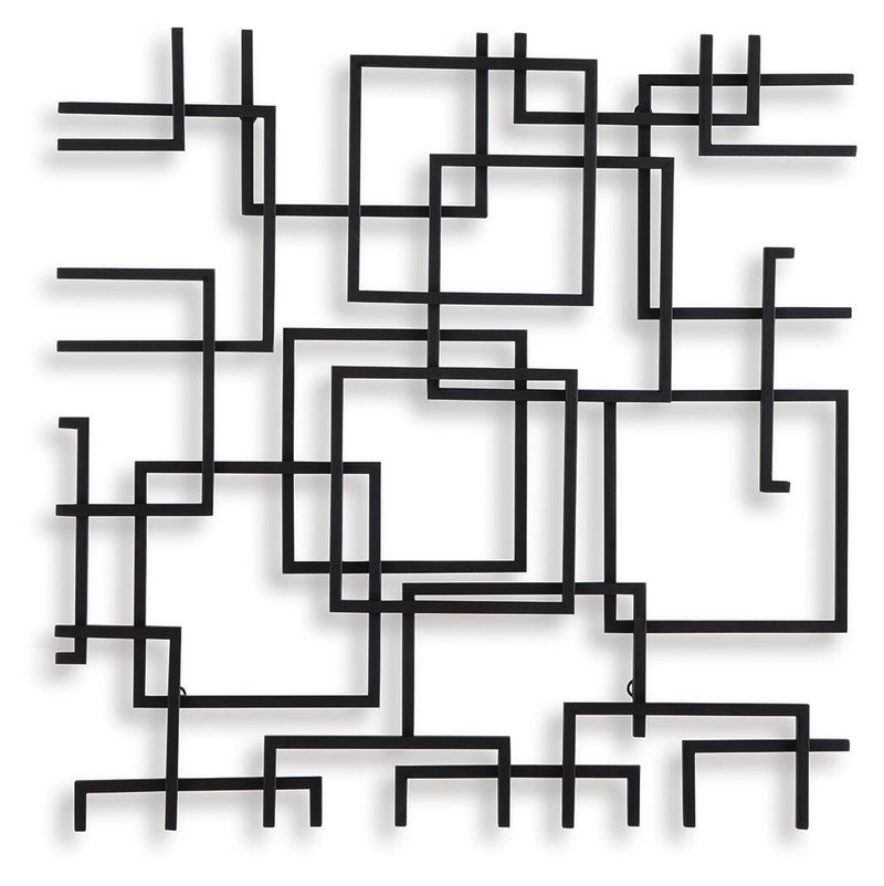Aadanton Black Wall Decor - A8010400