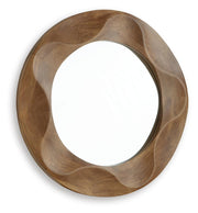 Aajon Brown Accent Mirror - A8010427