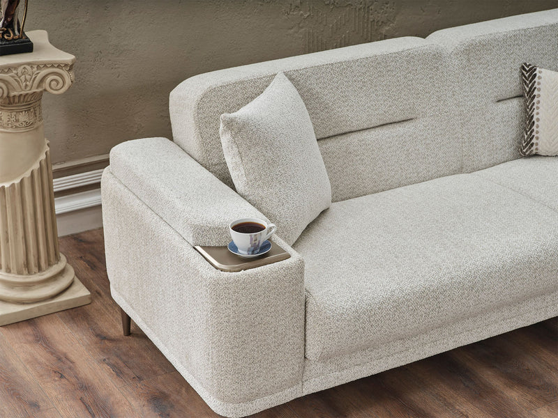Abant Convertible Sofa in Cream - 200-SER-ABA-PINAR21-3