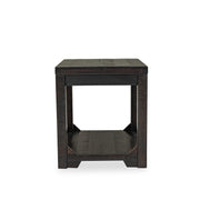 Abby – Dark Espresso End Table with Storage Shelf - T136-E-Table