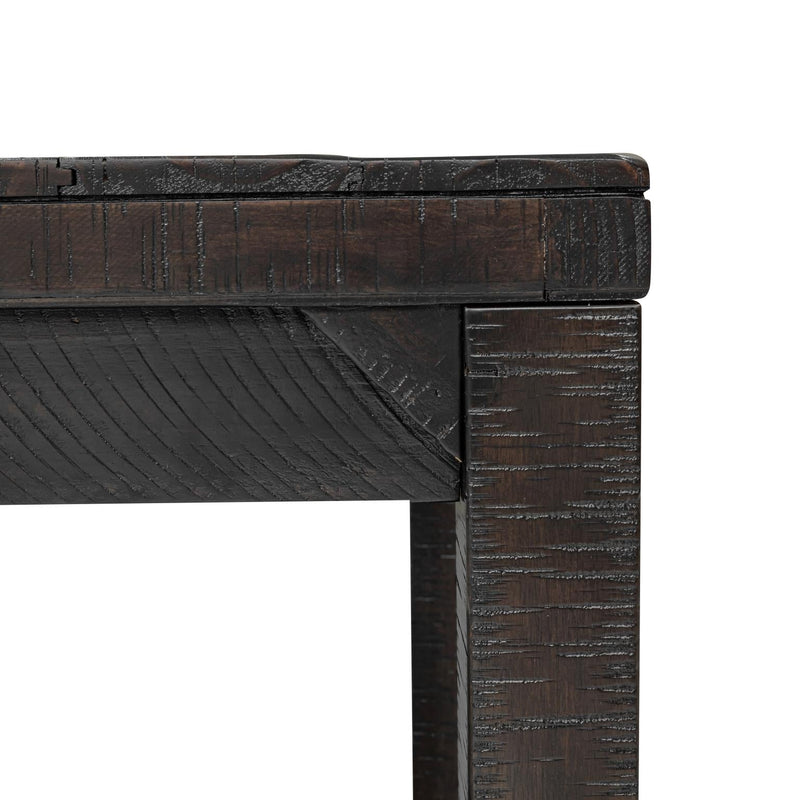 Abby – Dark Espresso End Table with Storage Shelf - T136-E-Table