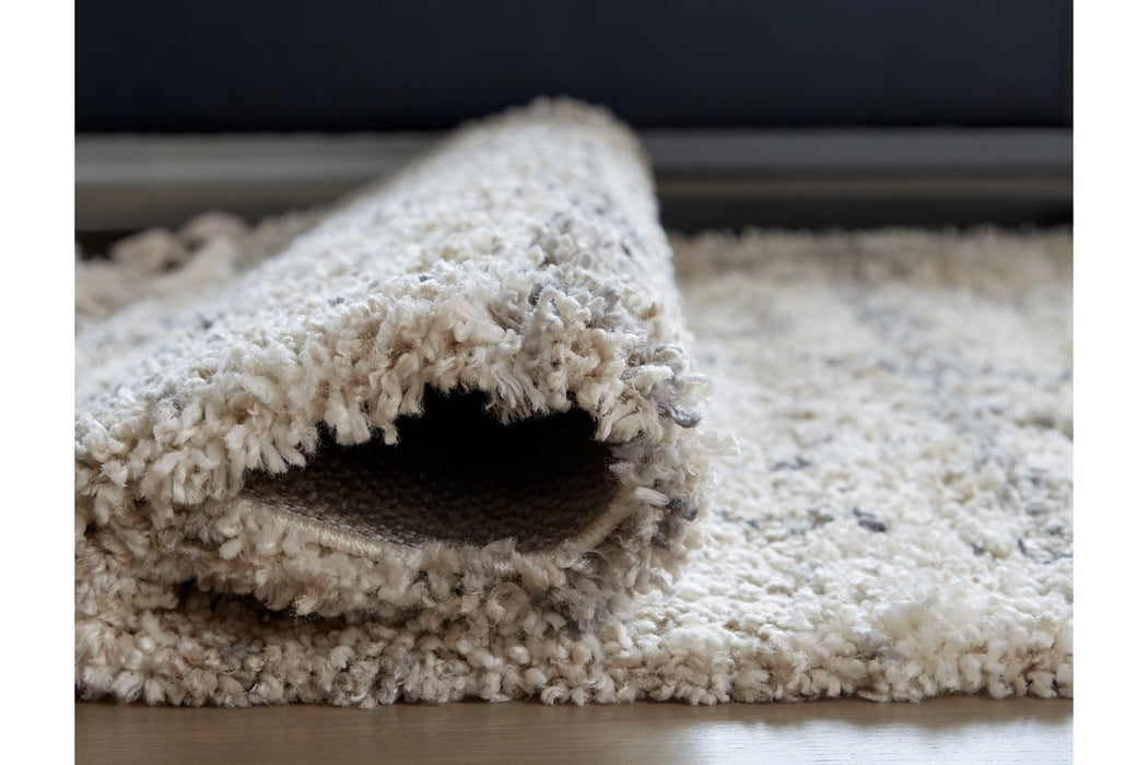 Abdalah Beige/Gray 7'10" x 9'10" Rug - Gate FurnitureRugs