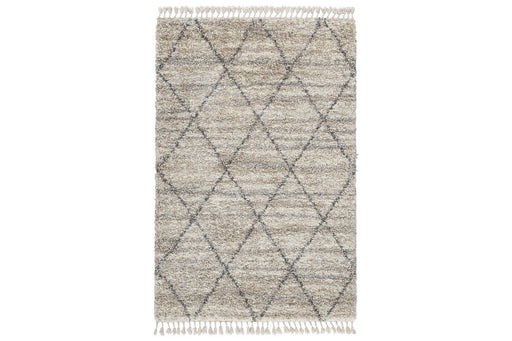 Abdalah Beige/Gray 7'10" x 9'10" Rug - Gate FurnitureRugs