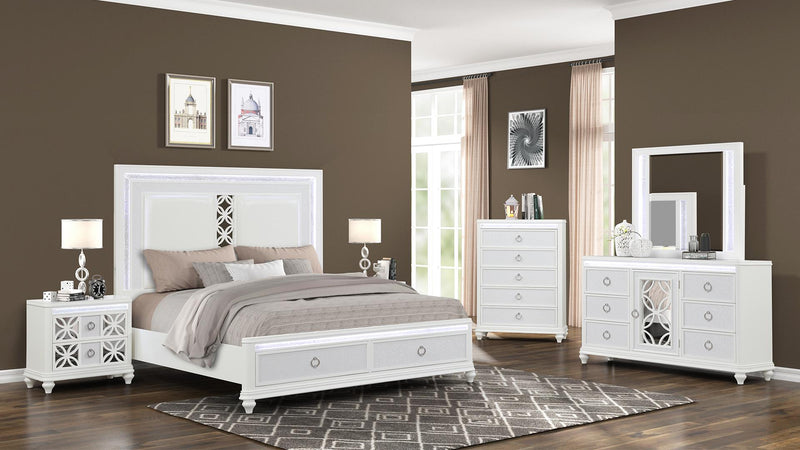 Abigale Queen 5 Pc Bedroom Set - Abigale Queen 5 Pc Bedroom Set