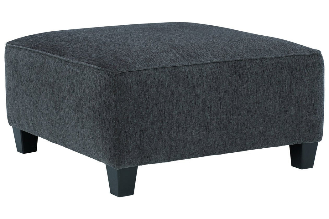 Abinger Smoke Oversized Accent Ottoman - Gate FurnitureOttoman