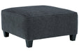 Abinger Smoke Oversized Accent Ottoman - Gate FurnitureOttoman