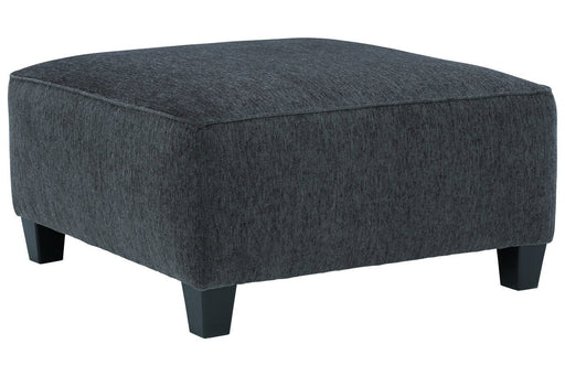 Abinger Smoke Oversized Accent Ottoman - Gate FurnitureOttoman