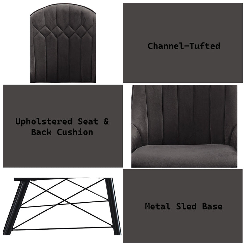 Abraham Side Chair (Set-2) - 74016