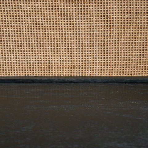 Abyard Black/Natural Bookcase - A4000574