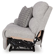 Acklen Place Pewter 6-Piece Power Reclining Sectional - 93605S9