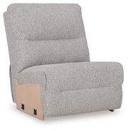 Acklen Place Pewter Armless Chair - 9360546