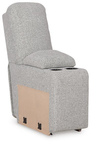 Acklen Place Pewter Console with Storage - 9360557