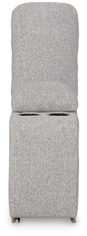 Acklen Place Pewter Console with Storage - 9360557