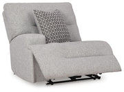 Acklen Place Pewter Left-Arm Facing Power Recliner - 9360558