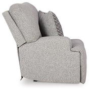 Acklen Place Pewter Left-Arm Facing Power Recliner - 9360558