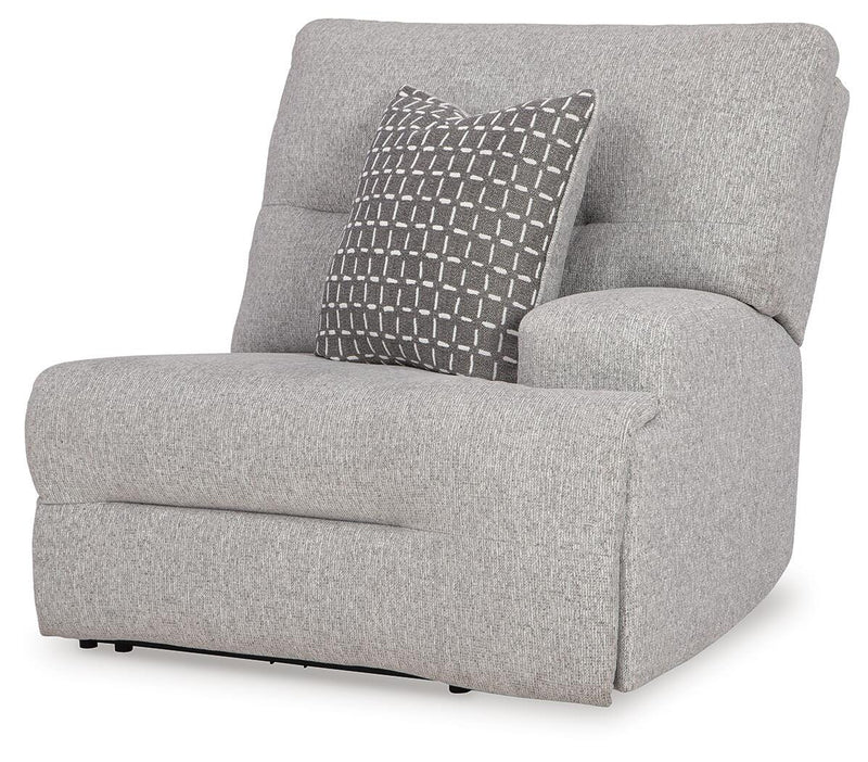 Acklen Place Pewter Right-Arm Facing Power Recliner - 9360562