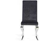 Ada Black Glass Dining Set - Lara FurnitureDining Room Set