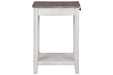 Adalane White/Gray Accent Table - Gate FurnitureTable