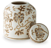 Adalham Cream/Brown Jar - A2000909