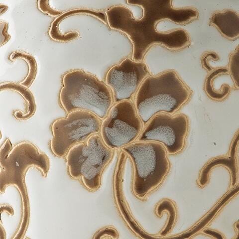 Adalham Cream/Brown Jar - A2000909
