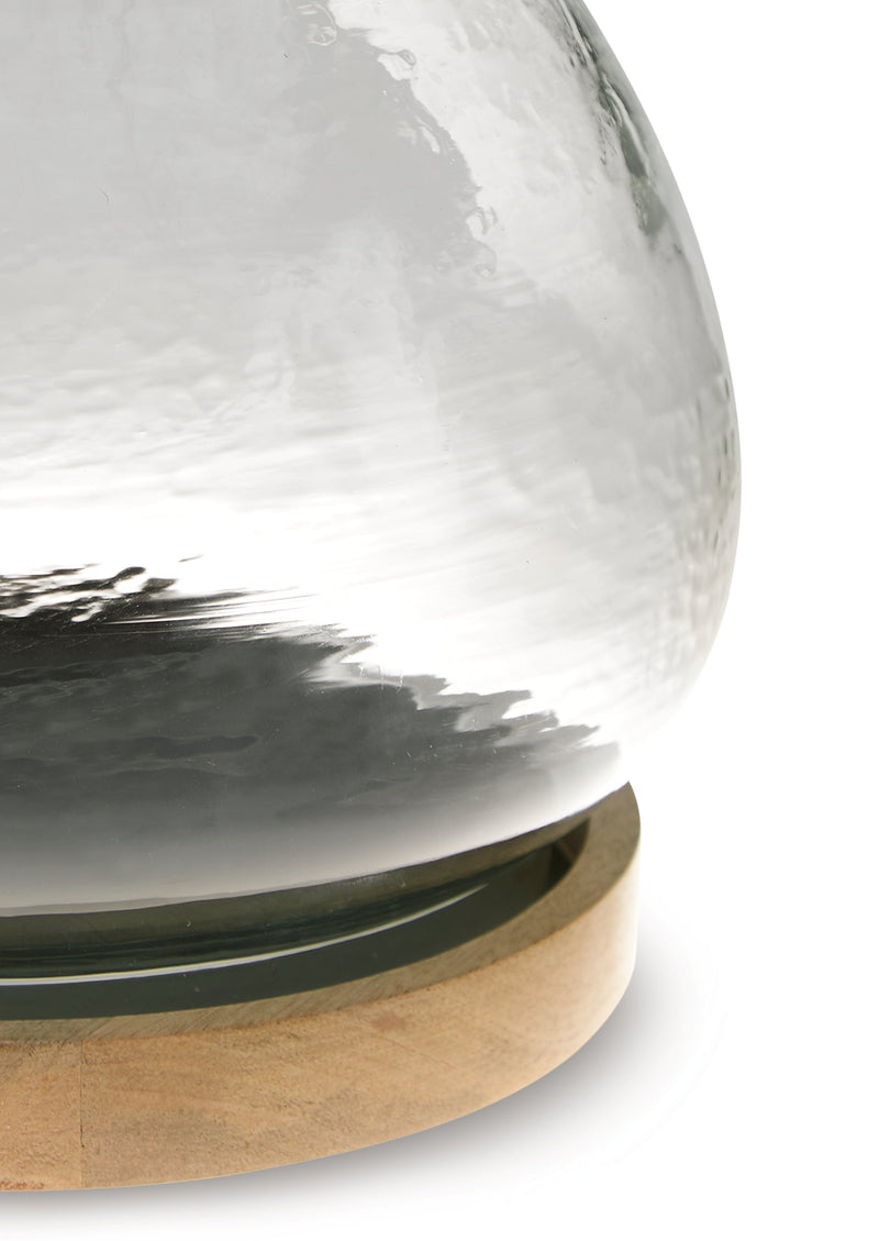 Adalisen Clear/Brown Candle Holder - A2000679