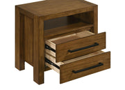 Adderley 4-piece Queen Bedroom Set Warm Brown - 215851Q-S4