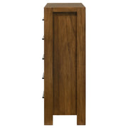 Adderley 5-drawer Bedroom Chest of Drawers Warm Brown - 215855