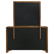 Adderley 8-drawer Bedroom Dresser and Mirror Warm Brown - 215853M