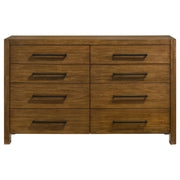 Adderley 8-drawer Bedroom Dresser Cabinet Warm Brown - 215853