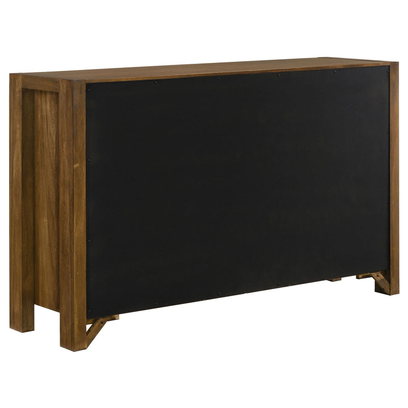 Adderley 8-drawer Bedroom Dresser Cabinet Warm Brown - 215853