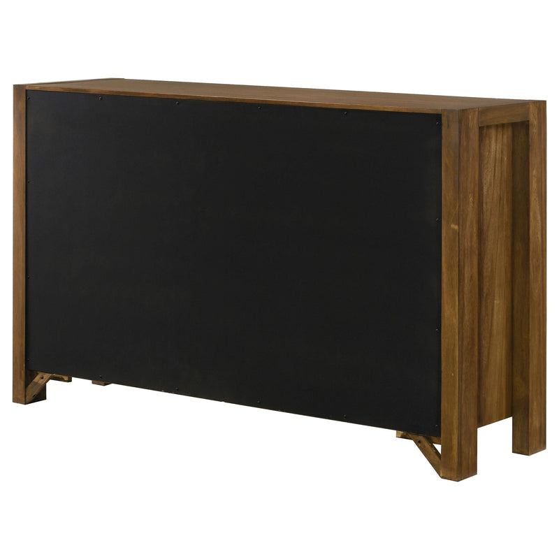 Adderley 8-drawer Bedroom Dresser Cabinet Warm Brown - 215853