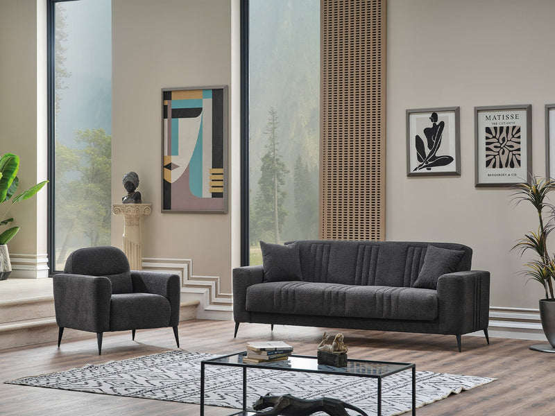 Adela Chair Anthracite in Anthracite - 101-ADE-ELI10-B